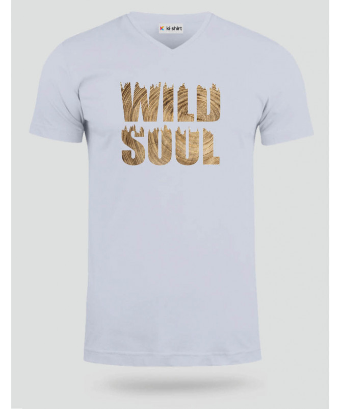 Wild soul  T-shirt Scollo V