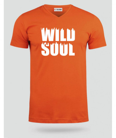 Wild soul  T-shirt Scollo V