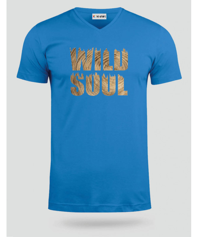 Wild soul  T-shirt Scollo V