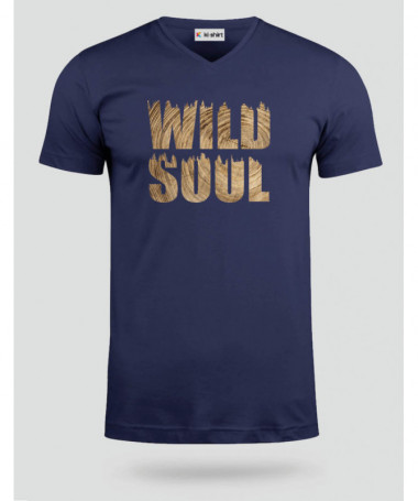 Wild soul  T-shirt Scollo V