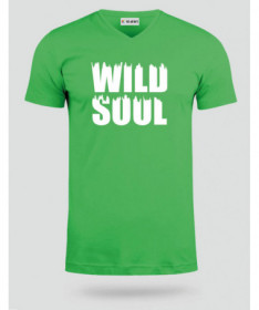 Wild soul  T-shirt Scollo V