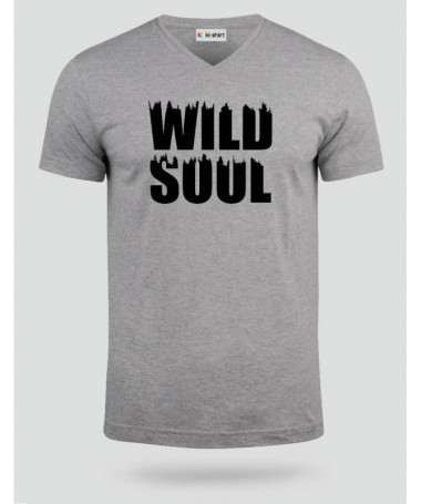 Wild soul  T-shirt Scollo V