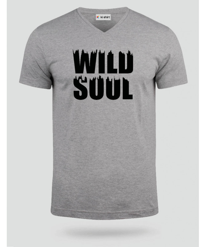 Wild soul  T-shirt Scollo V