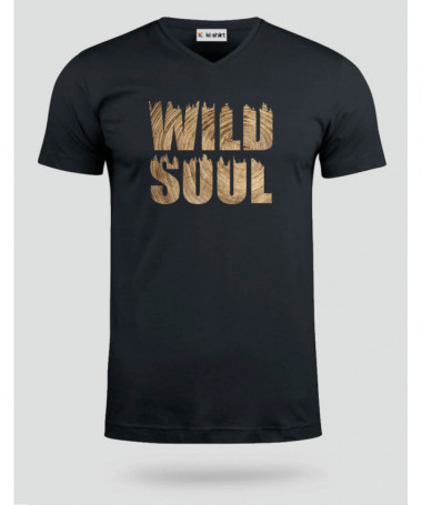 Wild soul  T-shirt Scollo V
