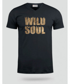 Wild soul  T-shirt Scollo V