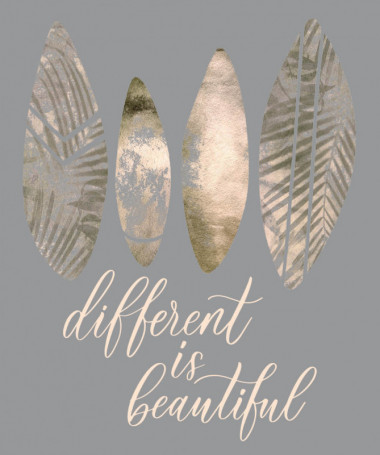 Different is beautiful Felpa Premium con cappuccio Donna