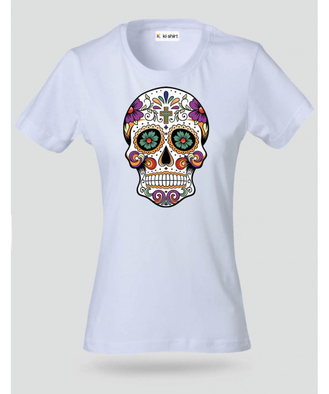 Skull T-shirt Basic Donna