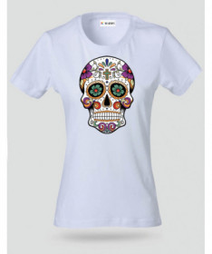 Skull T-shirt Basic Donna