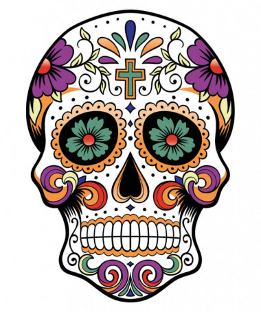 Skull T-shirt Basic Donna