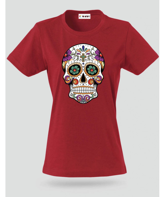 Skull T-shirt Basic Donna