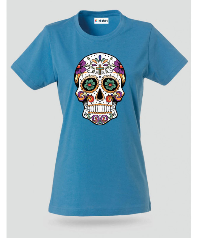 Skull T-shirt Basic Donna
