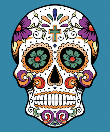 Skull T-shirt Basic Donna