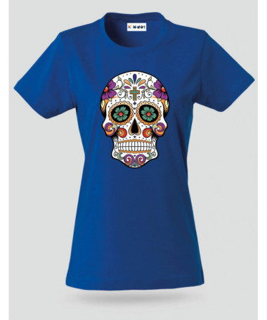 Skull T-shirt Basic Donna