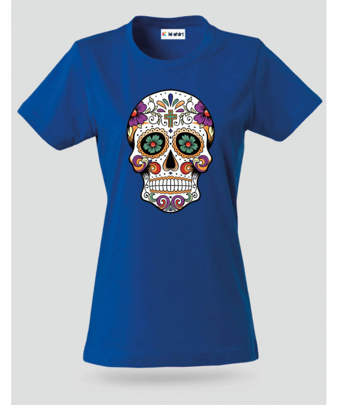 Skull T-shirt Basic Donna