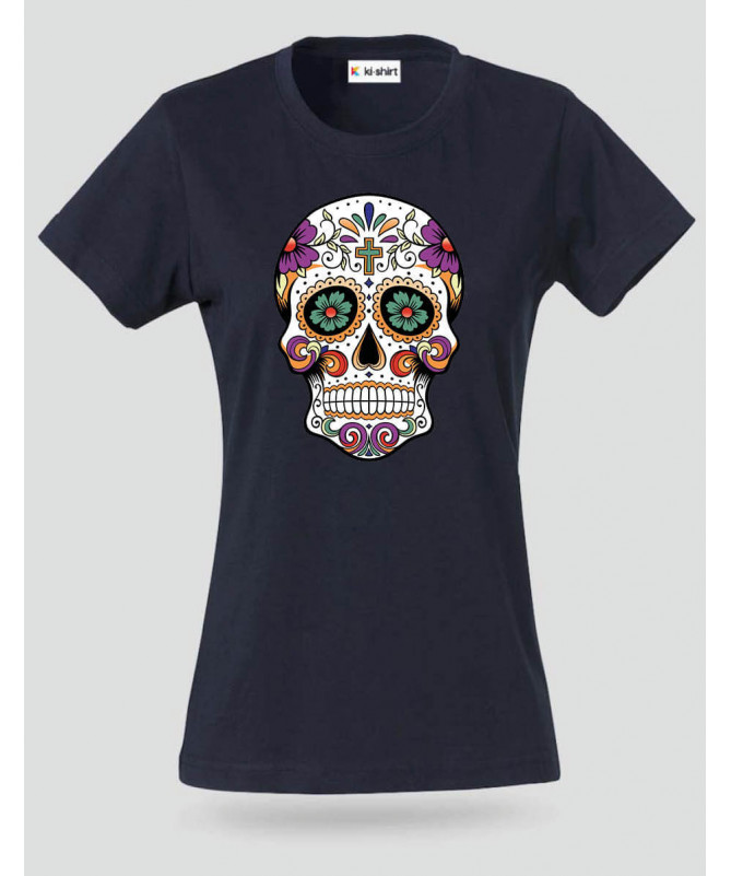 Skull T-shirt Basic Donna