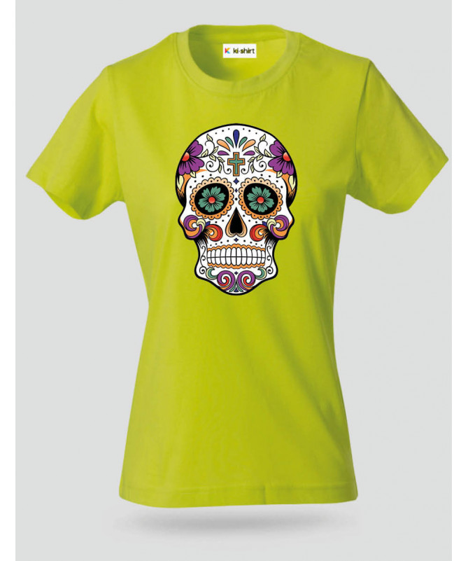 Skull T-shirt Basic Donna