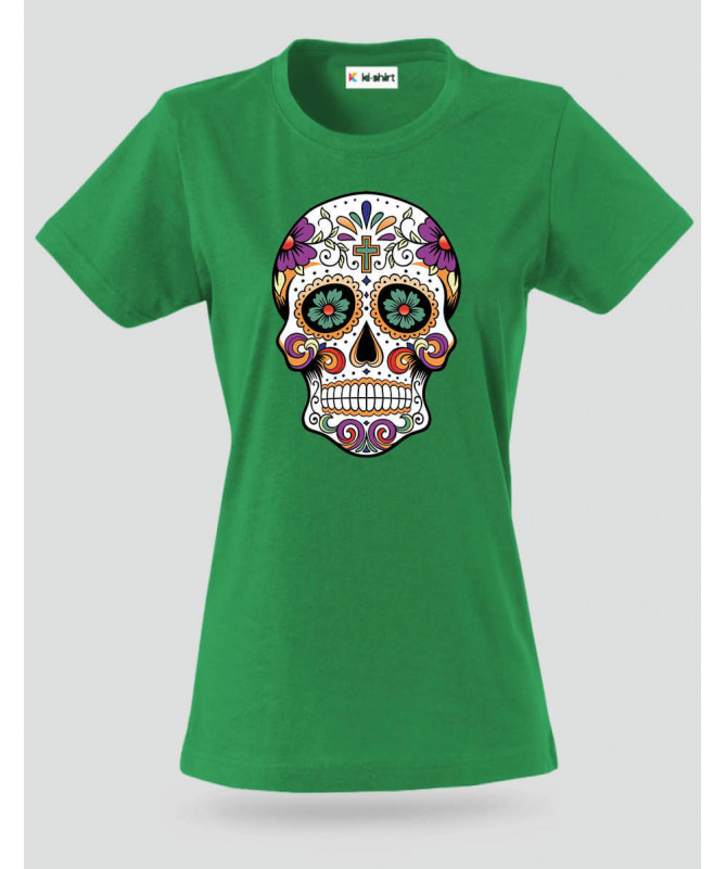 Skull T-shirt Basic Donna