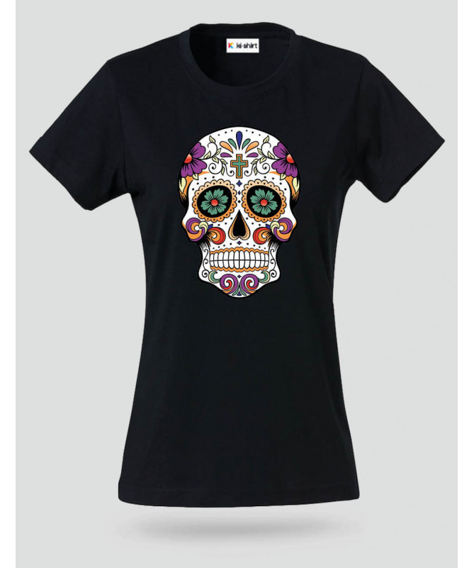 Skull T-shirt Basic Donna
