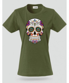 Skull T-shirt Basic Donna