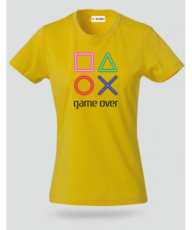 Simboli play station T-shirt Basic Donna