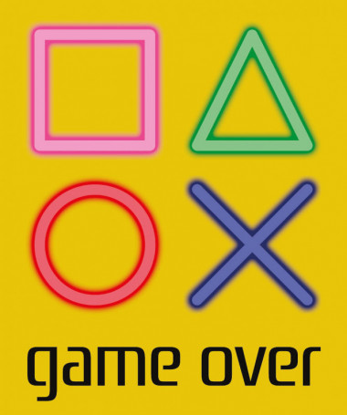 Simboli play station T-shirt Basic Donna