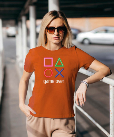 Simboli play station T-shirt Basic Donna