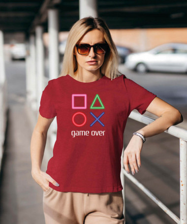 Simboli play station T-shirt Basic Donna