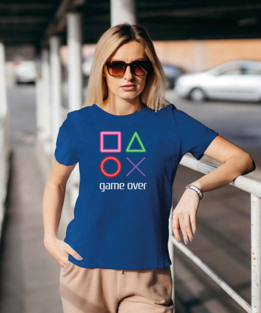Simboli play station T-shirt Basic Donna