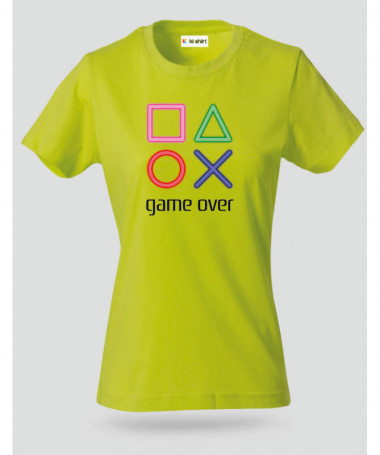 Simboli play station T-shirt Basic Donna