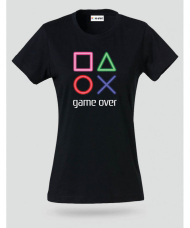 Simboli play station T-shirt Basic Donna