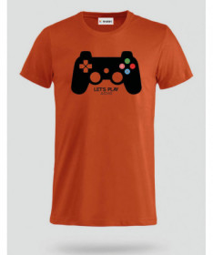 Lets play playstation T-shirt Basic Uomo