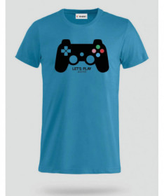Lets play playstation T-shirt Basic Uomo