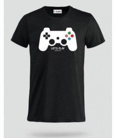 Lets play playstation T-shirt Basic Uomo