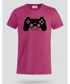 Lets play playstation T-shirt Basic Uomo