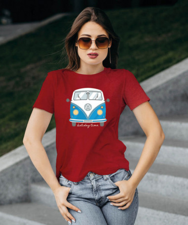 Holidaytime T-shirt Basic Donna