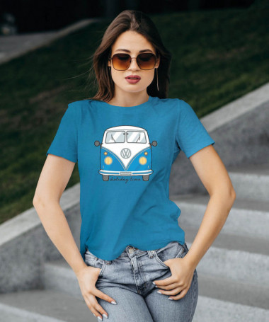 Holidaytime T-shirt Basic Donna