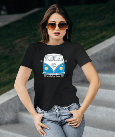 Holidaytime T-shirt Basic Donna