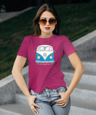 Holidaytime T-shirt Basic Donna