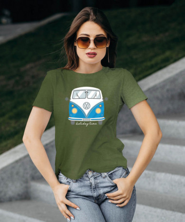 Holidaytime T-shirt Basic Donna