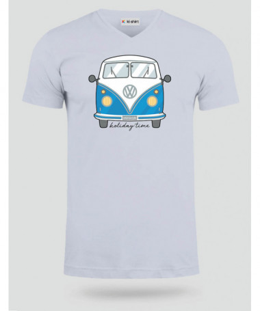 Holidaytime  T-shirt Scollo V