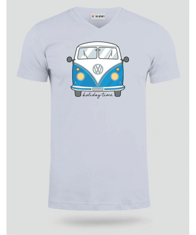 Holidaytime  T-shirt Scollo V