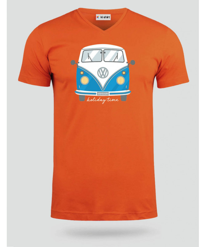 Holidaytime  T-shirt Scollo V