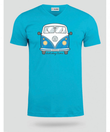 Holidaytime  T-shirt Scollo V