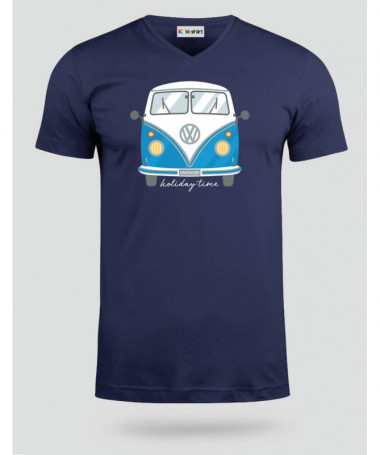 Holidaytime  T-shirt Scollo V