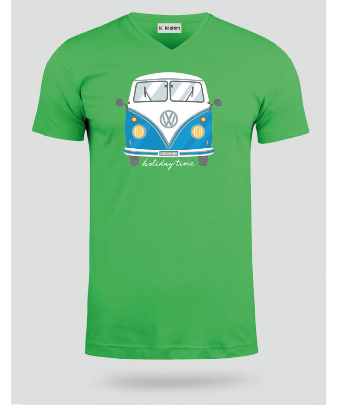 Holidaytime  T-shirt Scollo V