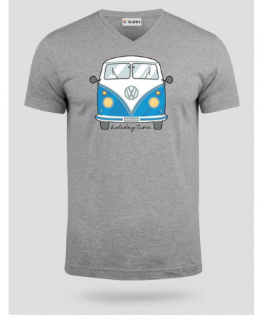 Holidaytime  T-shirt Scollo V