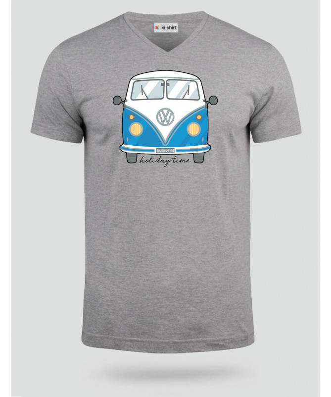 Holidaytime  T-shirt Scollo V