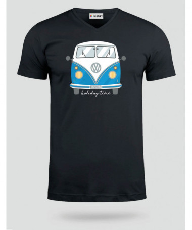 Holidaytime  T-shirt Scollo V