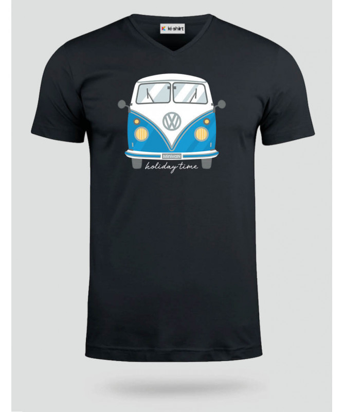 Holidaytime  T-shirt Scollo V