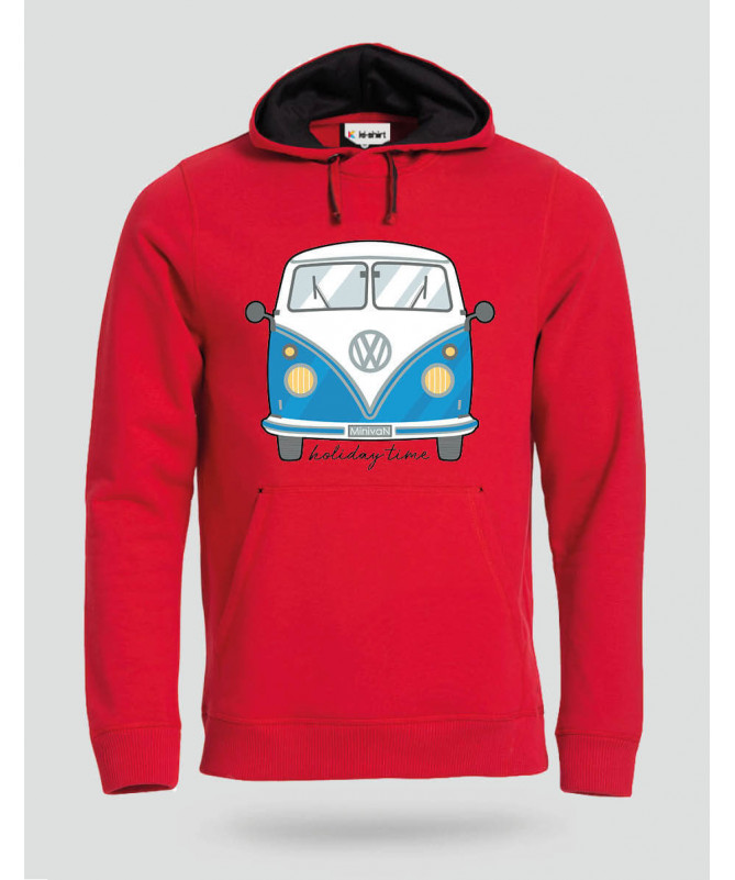 Holidaytime Felpa Premium con cappuccio Uomo